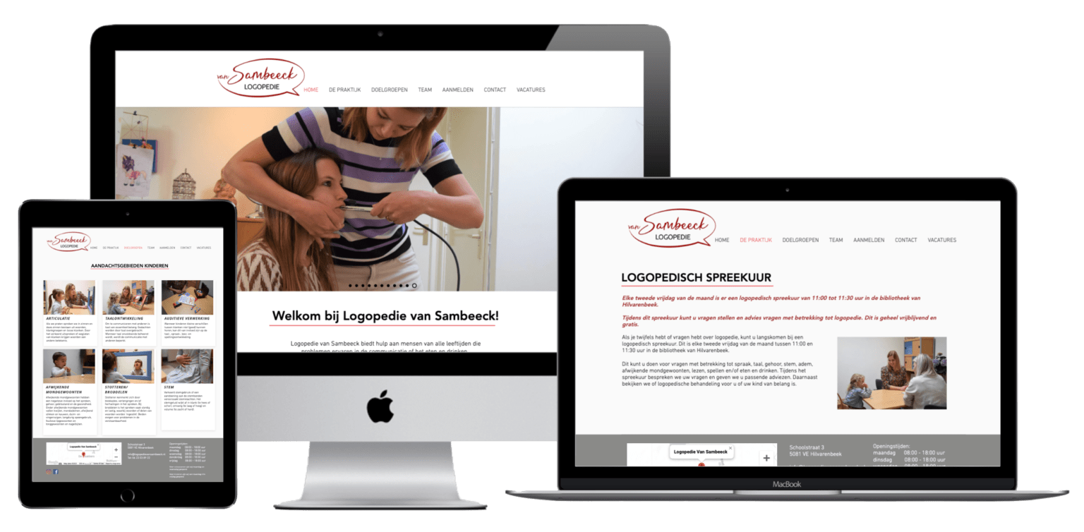 Logopedie van Sambeeck SEO