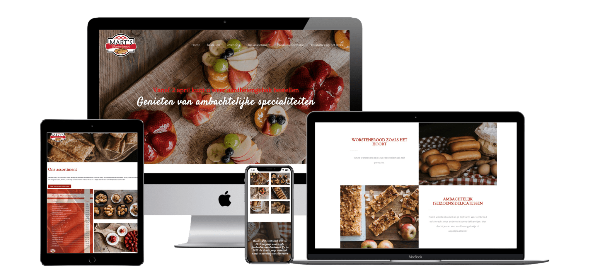 Mart's Worstenbrood website